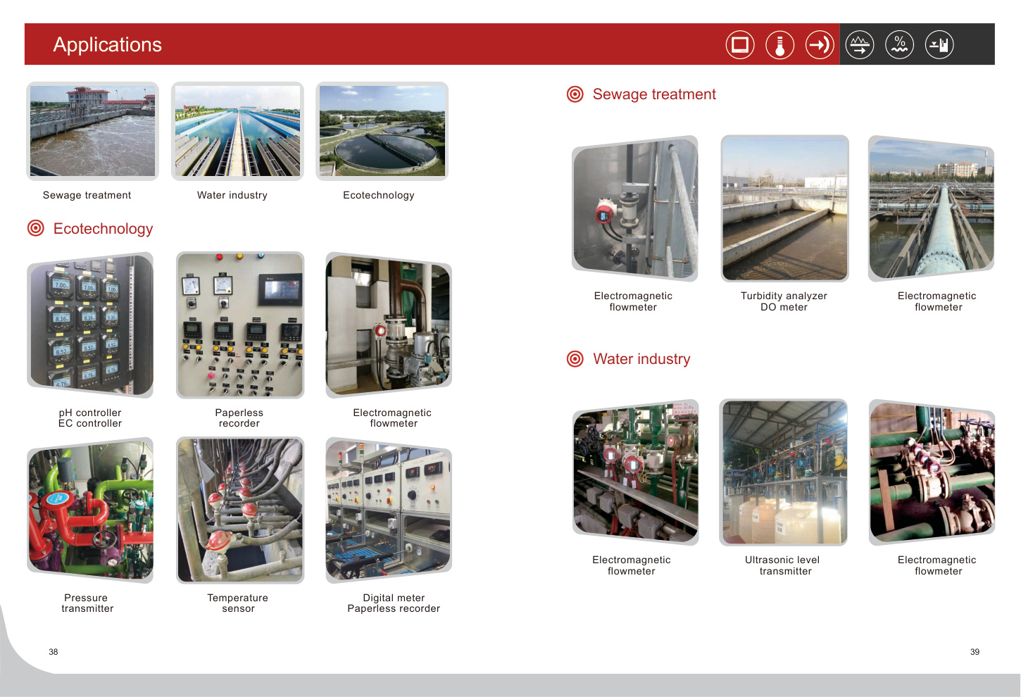 Water industry and sewage treatment